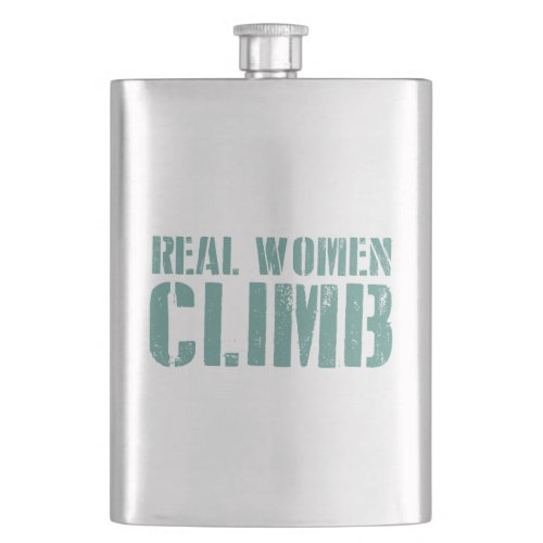 Real Women Climb Flask