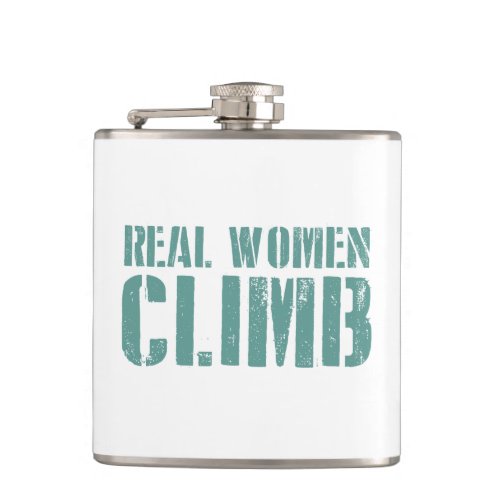 Real Women Climb Flask
