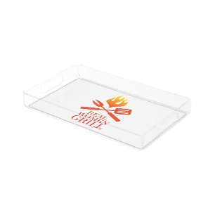 Real Women Grill Acrylic Tray