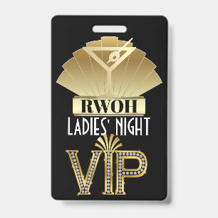Real Women of ... Lanyard Badge