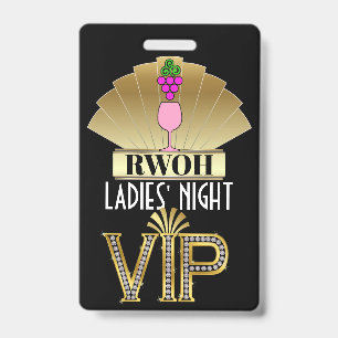 Real Women of ... Lanyard Badge