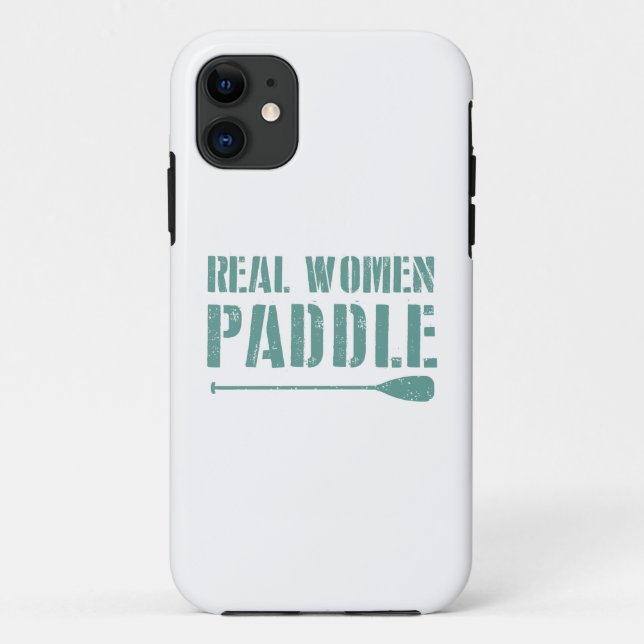 Real Women Paddle Case-Mate iPhone Case (Back)