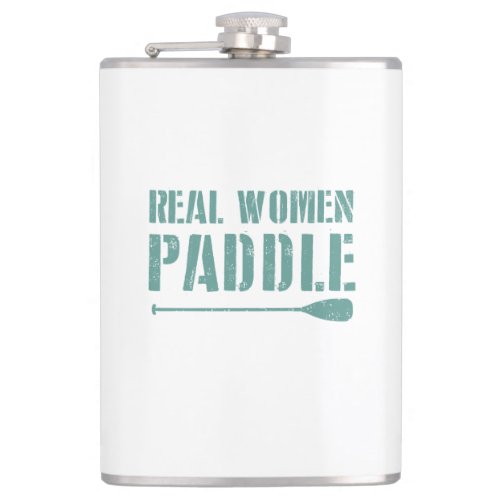 Real Women Paddle Flask