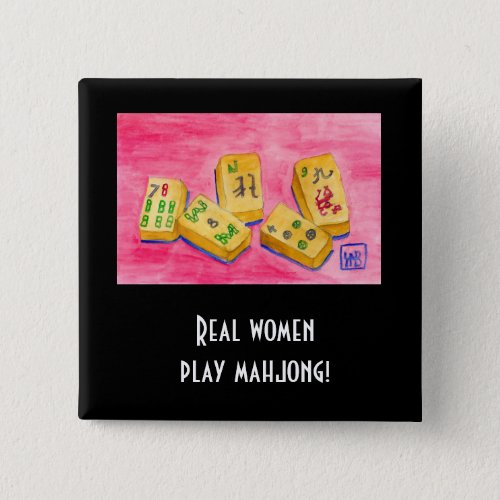 Real Women Play Mahjong Button