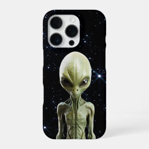 Realistic Alien iPhone 16 Pro Case