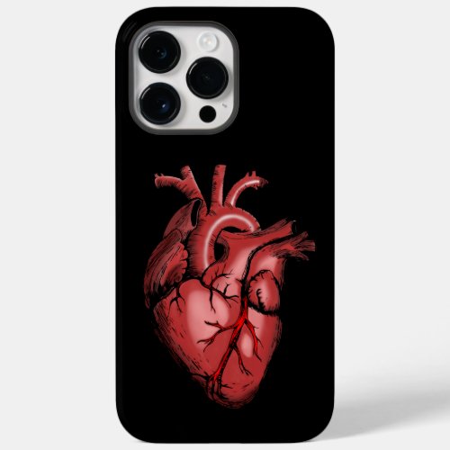 Realistic Anatomical Heart Image Case_Mate iPhone 14 Pro Max Case