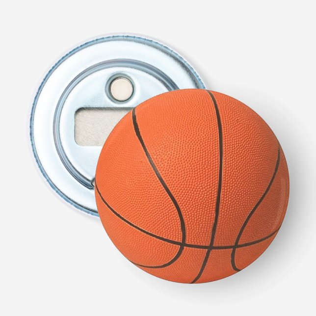 Realistic and cool Basketball Bottle Opener (Front)
