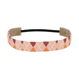 Realistic Argyle Cloth Athletic Headband
