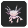 Realistic Axolotl Animal Square Sticker
