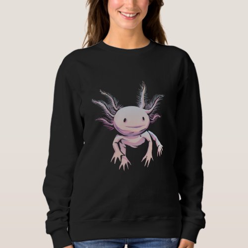 Realistic Axolotl Animal Sweatshirt