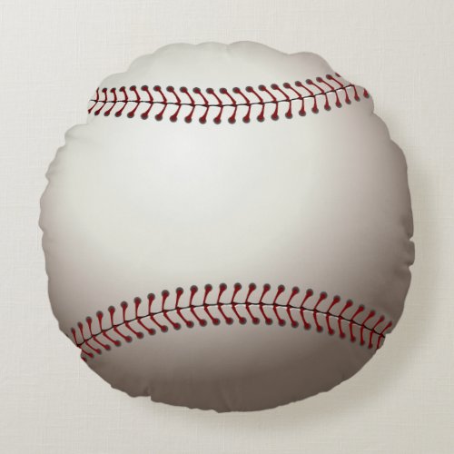 Realistic Baseball Pillow