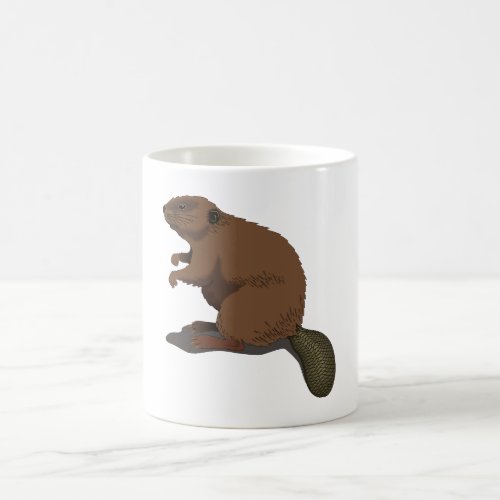 Realistic Beaver Coffee Mug