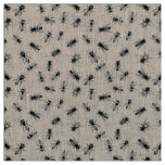 Realistic Bee Colony Illustrated Fabric