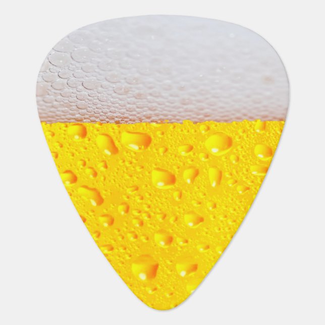 Realistic Beer Guitar Pick (Front)