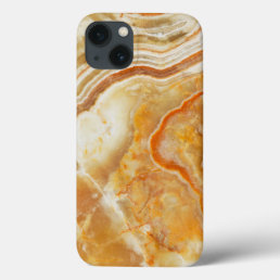 Realistic Beige Tones Marble iPhone 13 Case