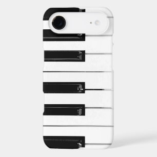 Realistic Black White Piano Keyboard Keys iPhone 17 Air Case