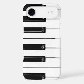 Realistic Black White Piano Keyboard Keys iPhone 17 Air Case