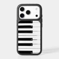 Realistic Black White Piano Keyboard Keys