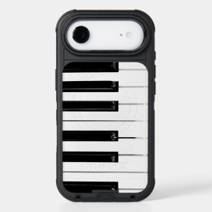 Realistic Black White Piano Keyboard Keys iPhone 17 Air Case