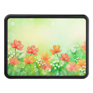 Realistic Blurred Spring Background-52374 Hitch Cover