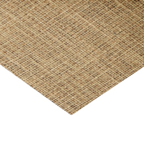 Realistic Burlap Texture Simple Rustic Light Brown Tissue Paper