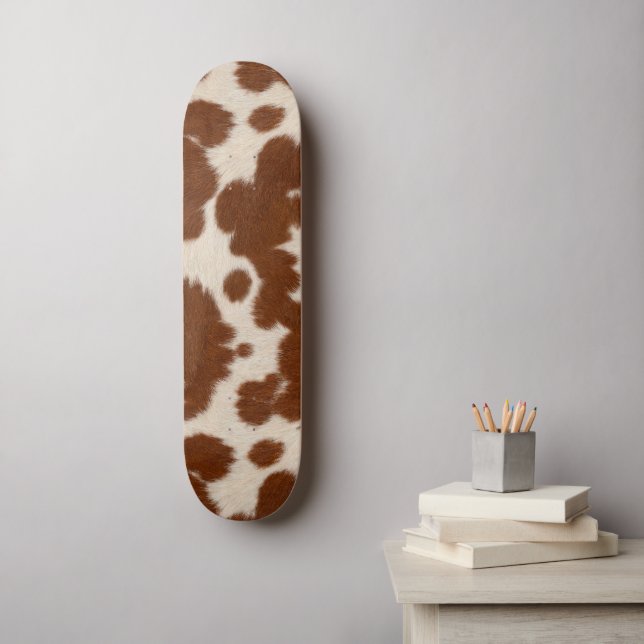Realistic Calf Hide Pattern Skateboard (Wall Art)