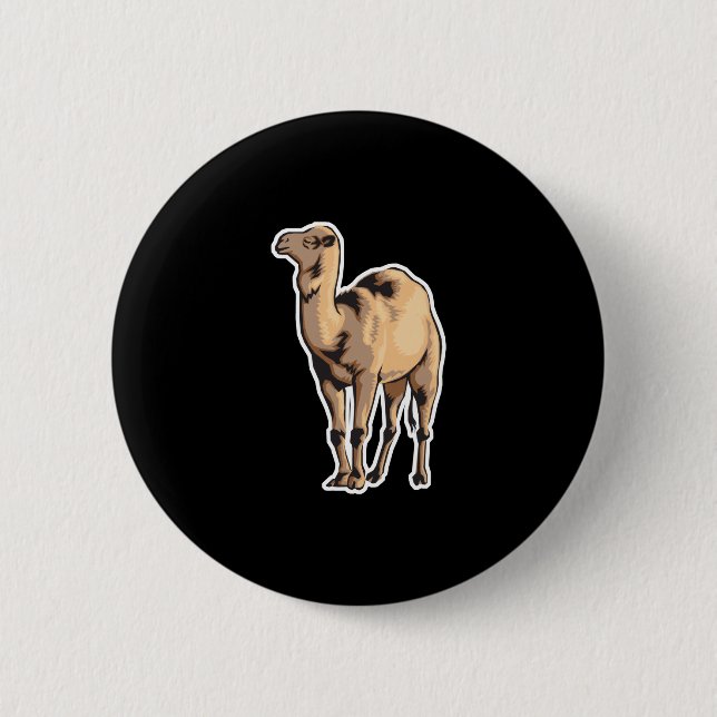 realistic camel button (Front)