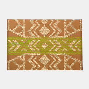 Realistic carpet texture pattern doormat
