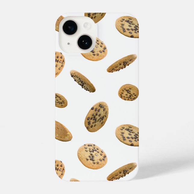 Realistic Chocolate Chip Cookie Phone Case (Back)