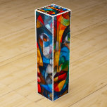 realistic drawing wine box