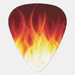 Realistic Flame Guitar Pick Plectrum at Zazzle