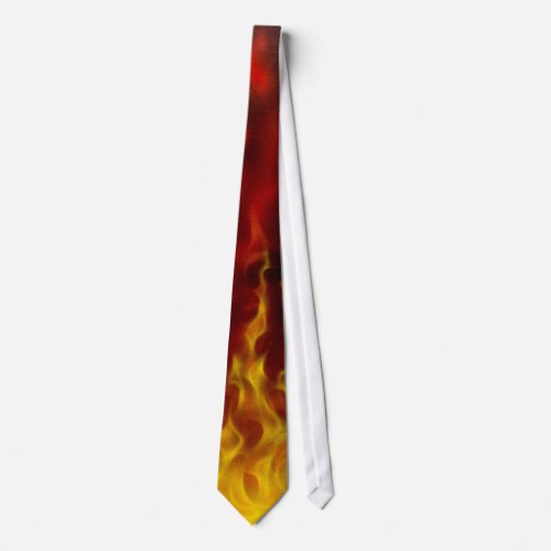 Realistic Flame Tie