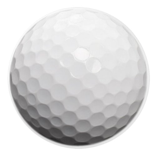 Realistic Golf Ball Golfer Design Ceramic Knob