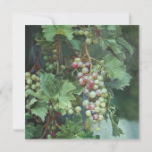 Realistic Grape Vine with Leaves – Fine Art (Back)