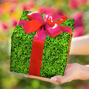 Realistic Grass Photo Texture Fun Bright Green Wrapping Paper