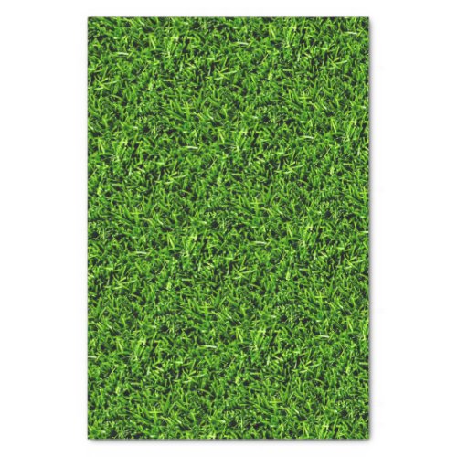   Realistic Grass Photo Texture Funny Bright Green Tissue Paper