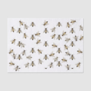 Realistic Honeybee Tissue Paper