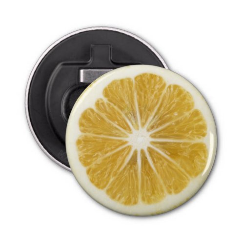 Realistic Lemon Slice  Bottle Opener