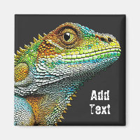 Realistic Lizard Iguana Personalized
