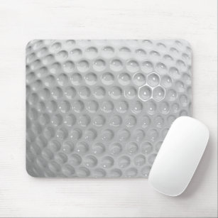 Realistic Looking Golf Ball Texture Pattern Mouse Pad