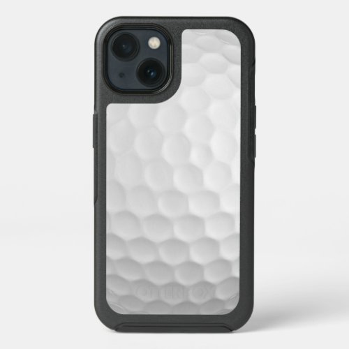 Realistic Looking Golfball Dimples Texture Pattern iPhone 13 Case