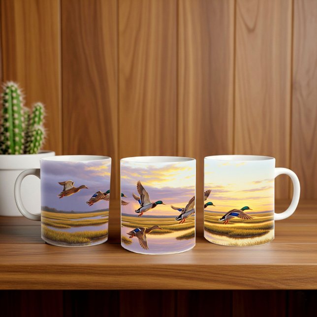 Realistic Mallard Digital Painting Mug Wrap Design (Creator Uploaded)