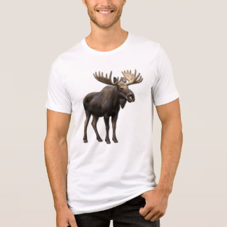 REALISTIC MOOSE DESIGN. SAMER BRASIL Tri-Blend SHIRT