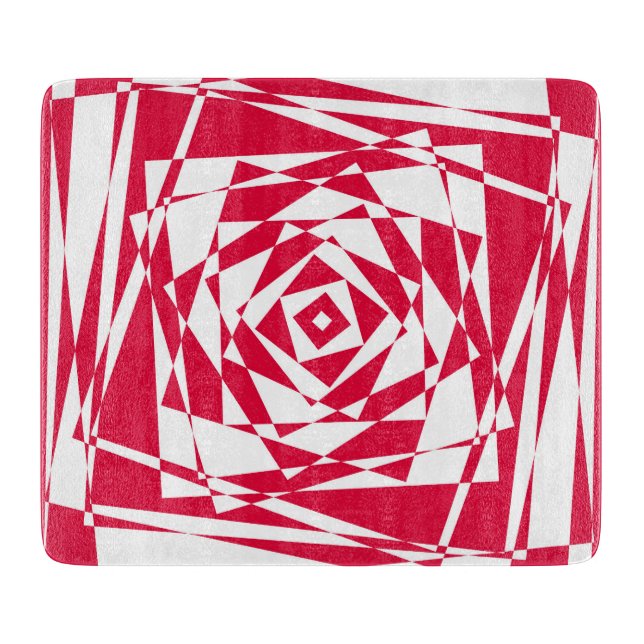 Realistic Optical Illusion Cutting Board  (Front)