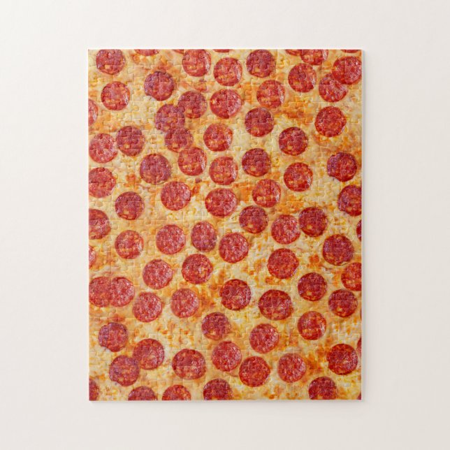 Realistic Pizza Jigsaw Puzzle (Vertical)