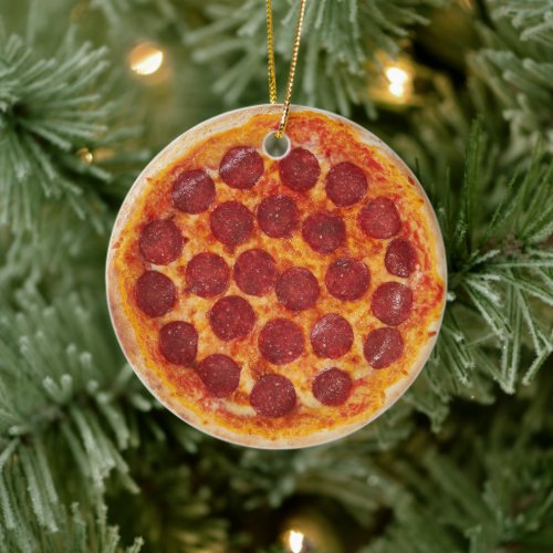 Realistic Pizza Ornament