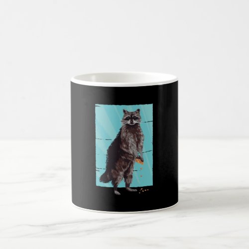 Realistic Raccoon With Cookies Coffee Mug