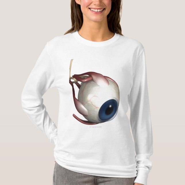 Realistic rendering of the muscles of the eye T-Shirt (Front)