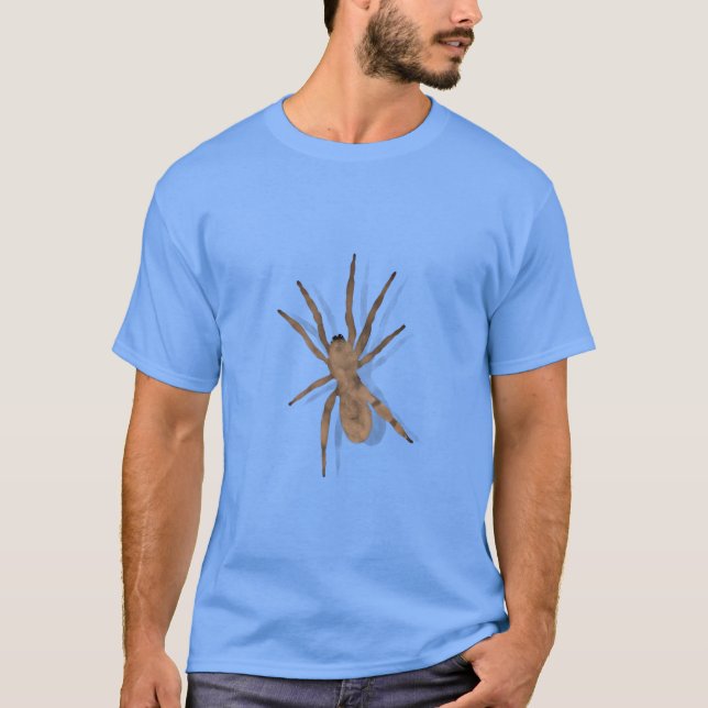 Realistic Scary Spider For Insect Lovers T-Shirt (Front)