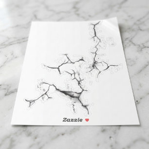 Realistic Shattered Hole Decal